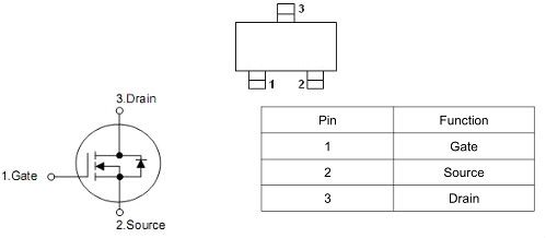 MOS��,KIA2310,3.0A/60V