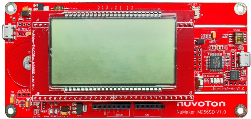 新唐NuMaker-M256SD評估板